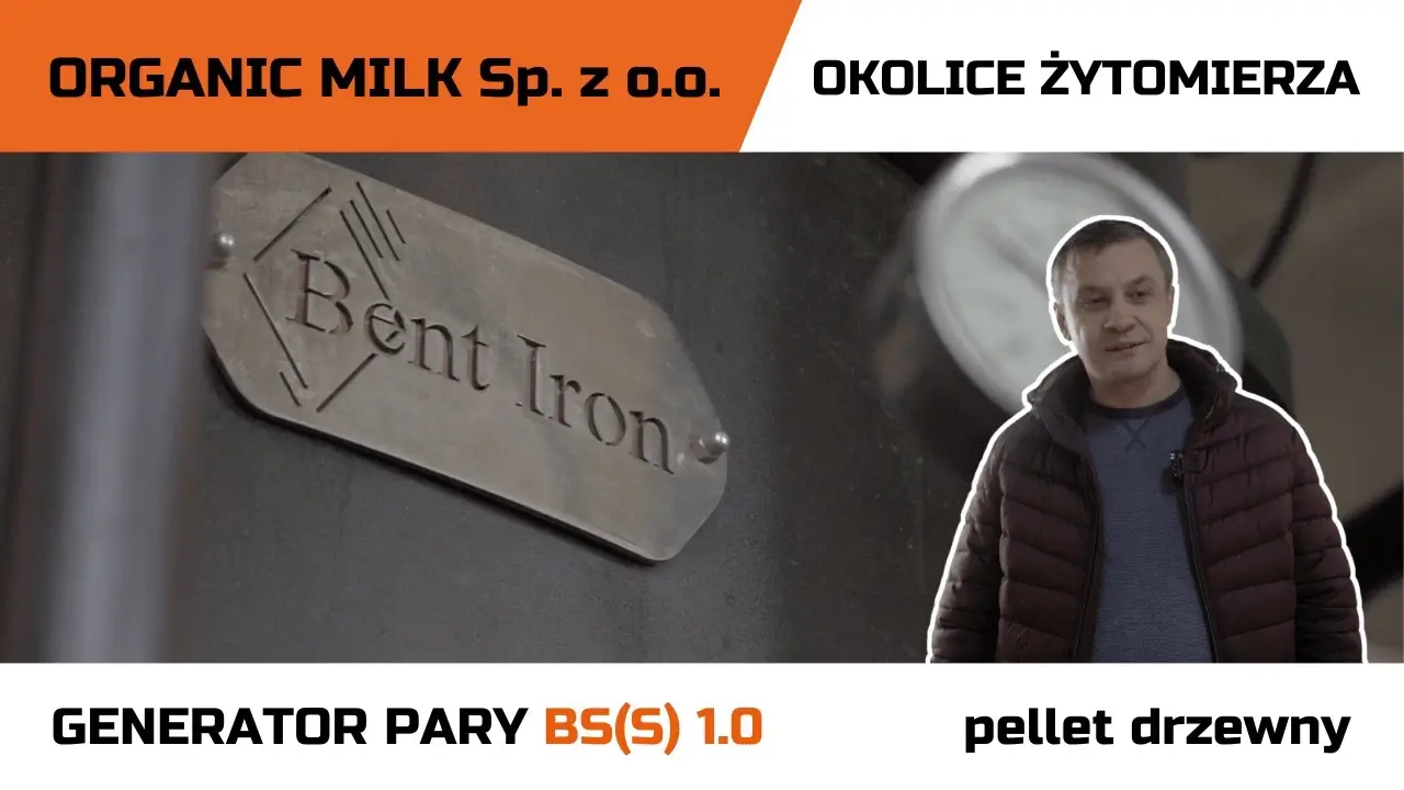 Wideo opinia klienta o pracy kotła parowego Bent-Iron в компанії Organic Milk — historia sukcesu